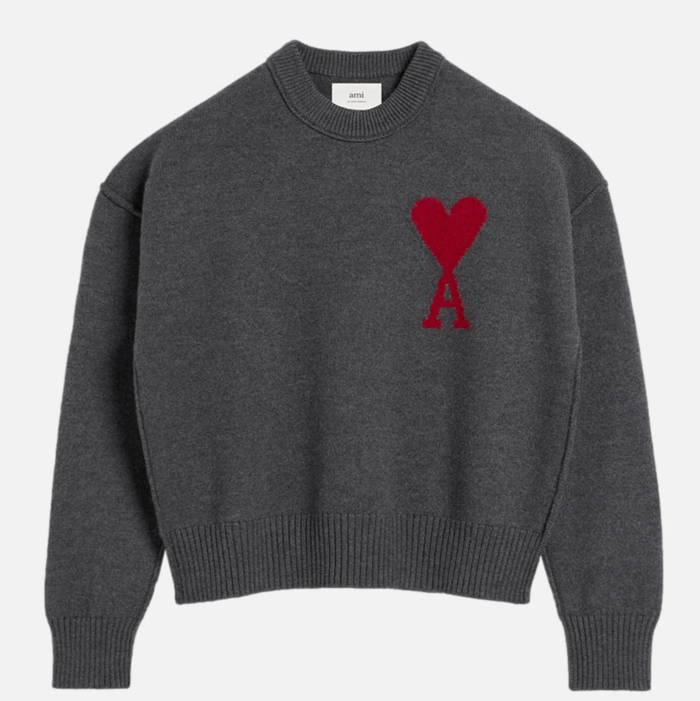 Pull Coeur Rouge Homme/Femme